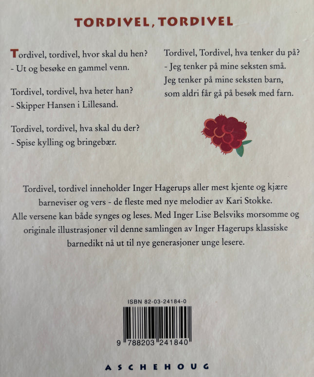 Hagerup, Inger: Tordivel, tordivel