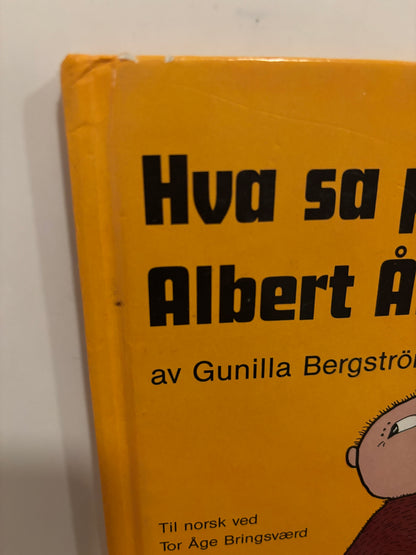 Bergstrøm, Gunilla: Hva sa pappa, Albert Åberg?