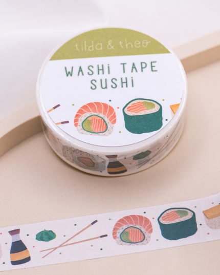 Washi Tape | Sushi/Nigiri | Papirtape Japan