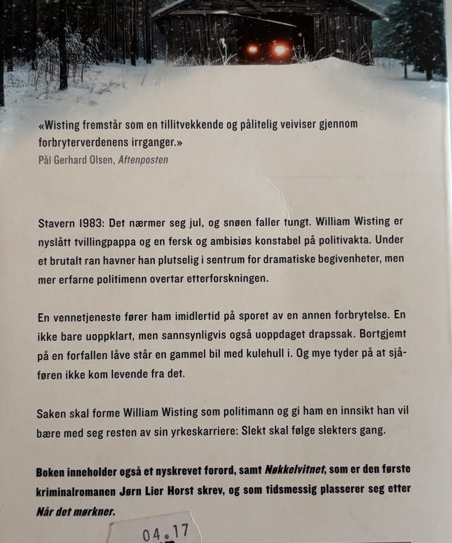 Lier Horst, Jørn: Når det mørkner