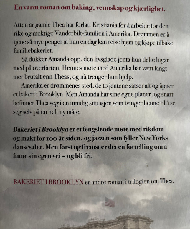 Vahr, Ellen: Bakeriet i Brooklyn