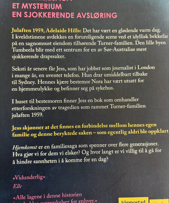 Morton, Kate: Hjemkomst
