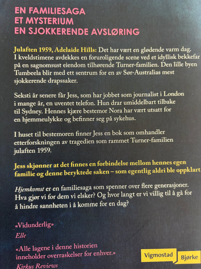 Morton, Kate: Hjemkomst
