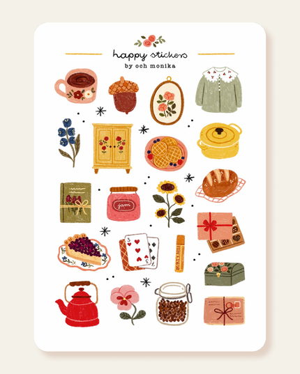 Klistremerkeark | Sweet Life | A6