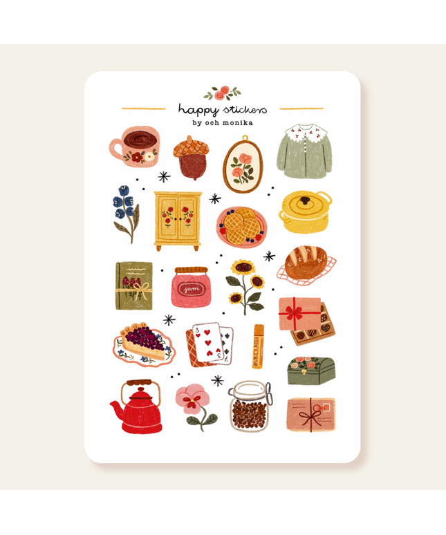 Klistremerkeark | Sweet Life | A6