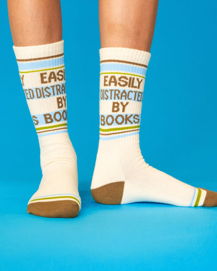 Easily Distracted By Books - Sokker - Treningssokker