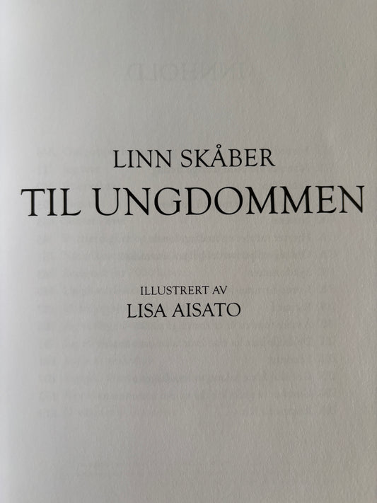 Skåber, Linn: Til ungdommen