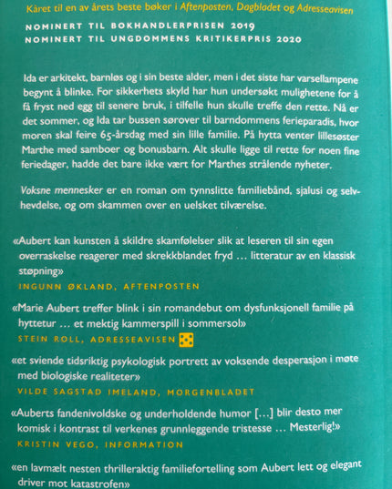 Voksne mennesker - Marie Aubert (pocket)
