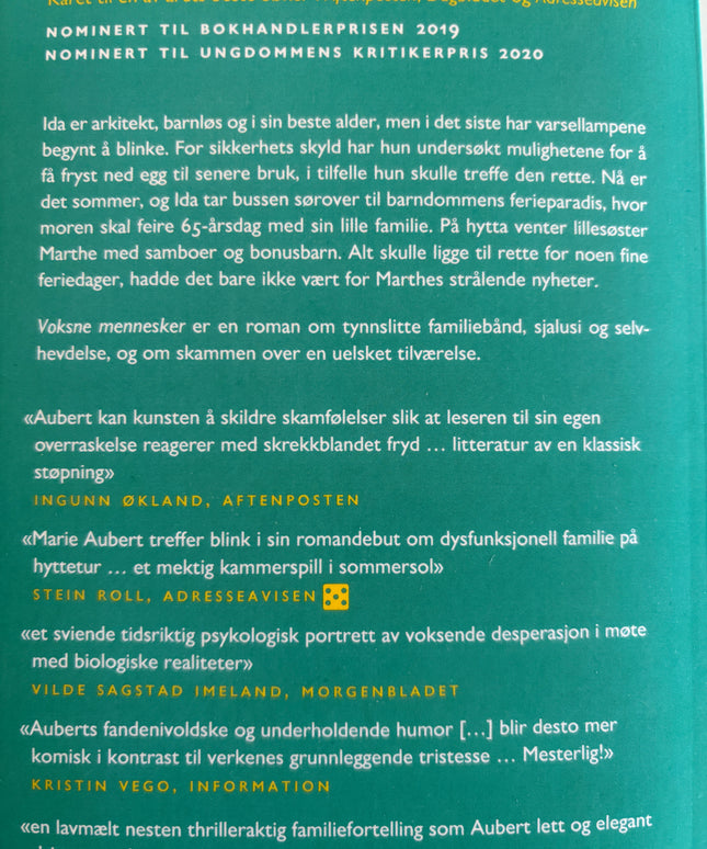 Aubert, Marie: Voksne mennesker