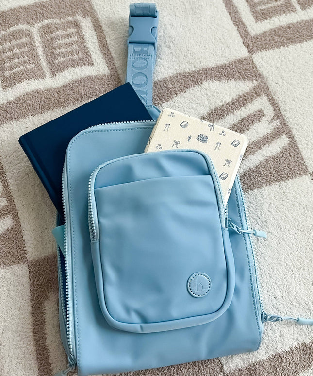 The Bookish Crossbody: Bows Books Flowers