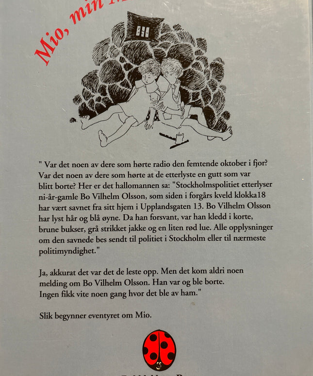 Lindgren, Astrid: Mio, min Mio