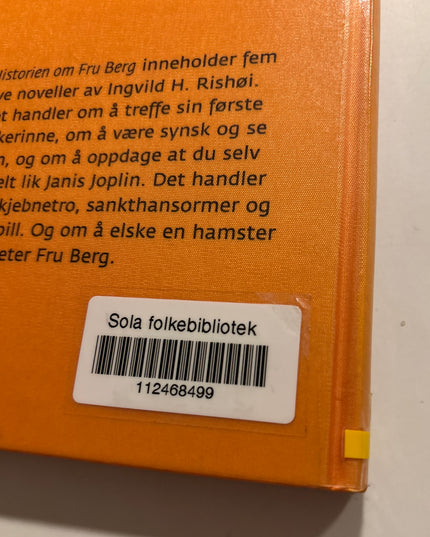 Rishøi, Ingvild: Historien om Fru Berg