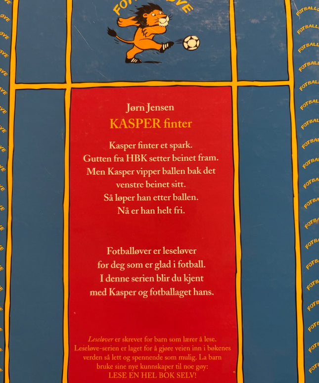 Jensen, Jørn: Kasper finter