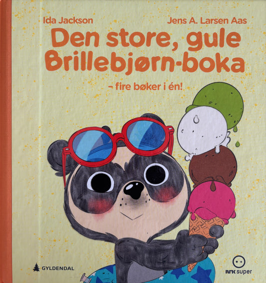 Jackson, Ida: Den store, gule Brillebjørn-boka