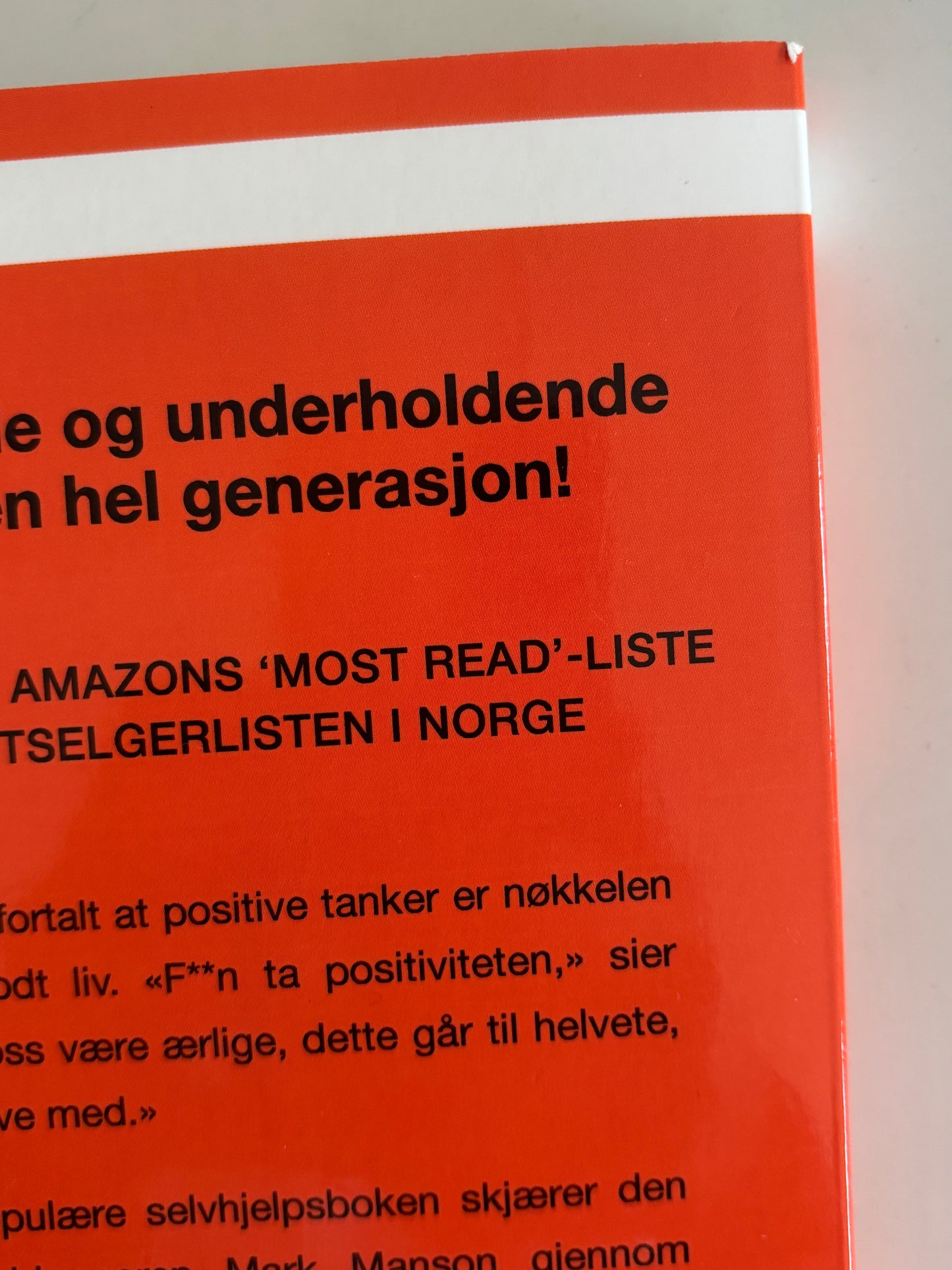 Manson, Mark: Den edle kunsten å gi f**n