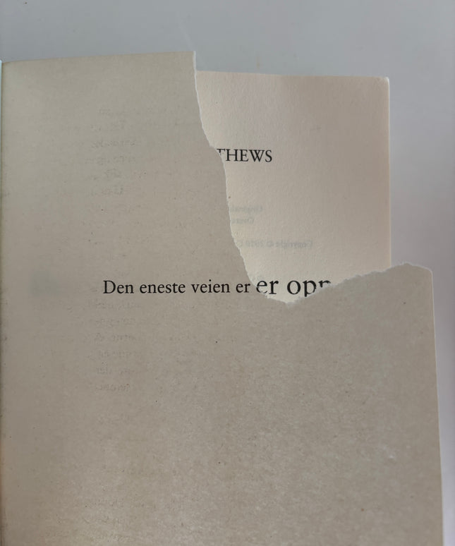 Carole Matthews: Den eneste veien er opp