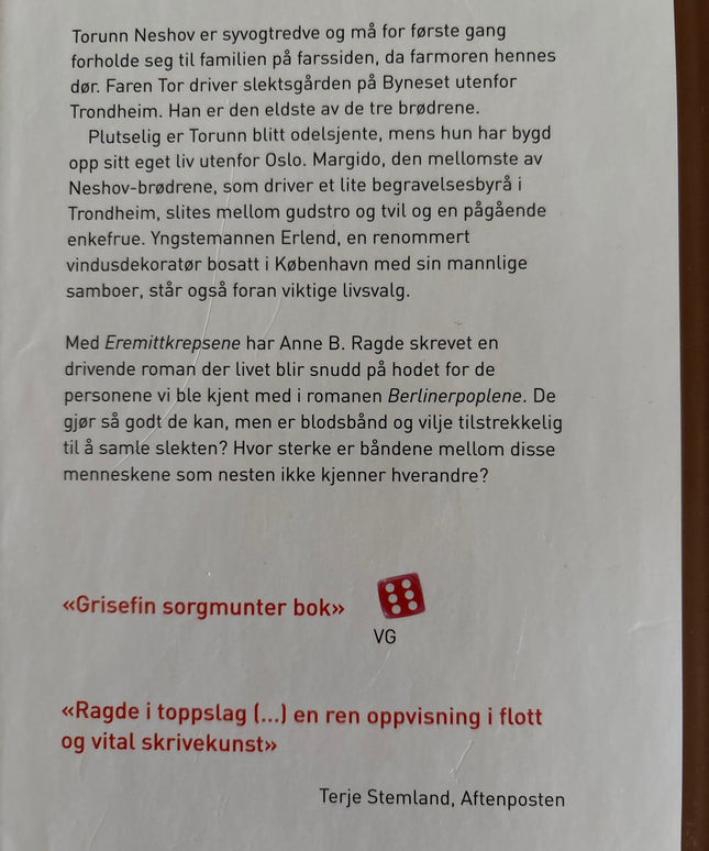 Ragde, Anne B: Eremittkrepsene