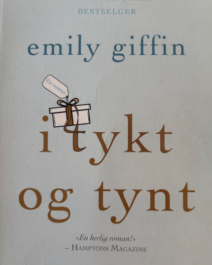 Griffin, Emily: I tykt og tynt