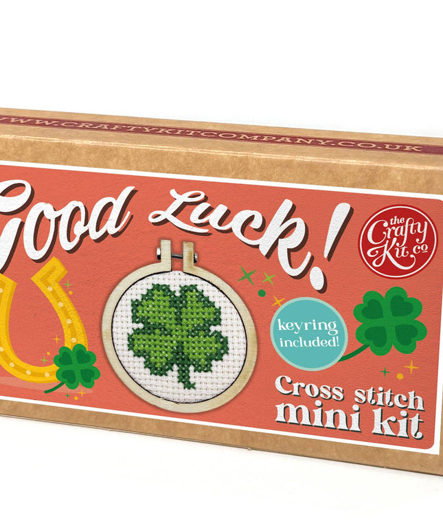 Good Luck! Mini Matchbox Broderingssett