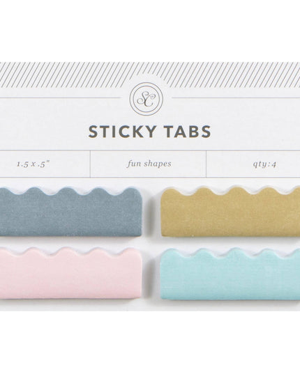 Forhåndsbestilling: Sticky Note Tabs | Bølgete Pastel