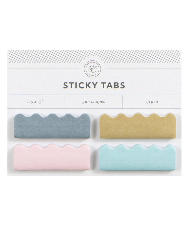 Forhåndsbestilling: Sticky Note Tabs | Bølgete Pastel