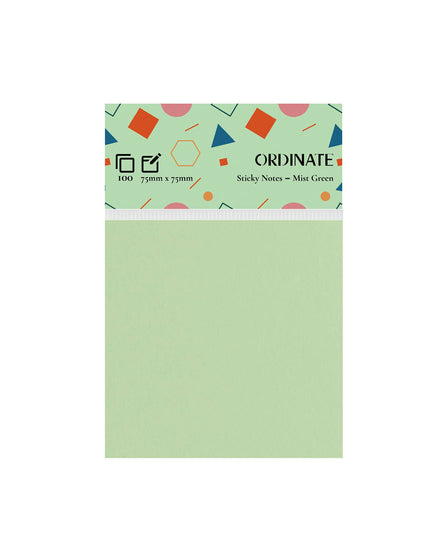 Mist Green-Palette Collection Sticky Notes 75mm/100 ark