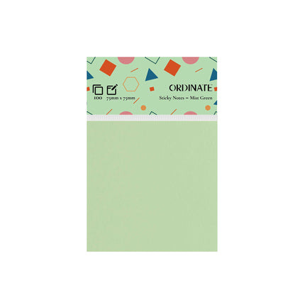 Mist Green-Palette Collection Sticky Notes 75mm/100 ark