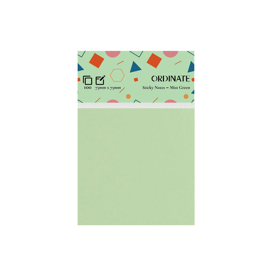 Mist Green-Palette Collection Sticky Notes 75mm/100 ark