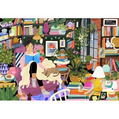 Puslespill 1000 Brikker - Reading Nook