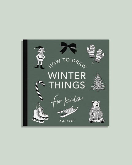 Winter Things: How to Draw Books for Kids