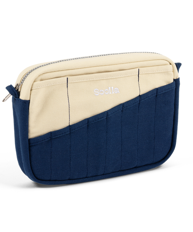 Forhåndsbestilling | Soolla® Studio Pouch | Marina | Veske for Skrivesaker
