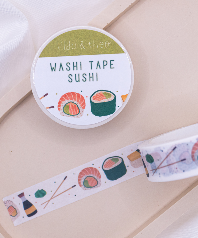 Washi Tape | Sushi/Nigiri | Papirtape Japan