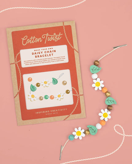 Lag Ditt Eget Blomsterarmbånd Sett | Margeritt Armbånd DIY