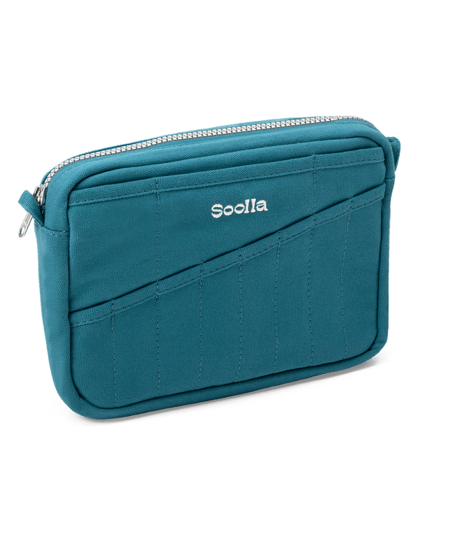 Forhåndsbestilling | Soolla® Studio Pouch | Aquamarine | Hobbyveske