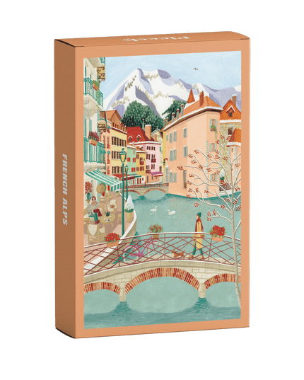 French Alps | Mini Puslespill | 99 Brikker