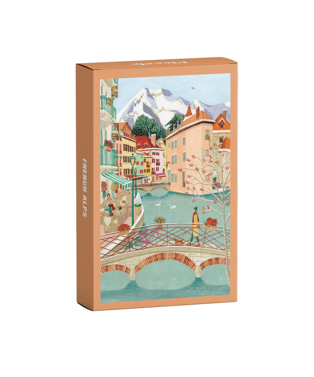 French Alps | Mini Puslespill | 99 Brikker