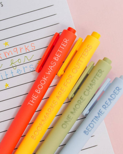 The Book Was Better Pen Set