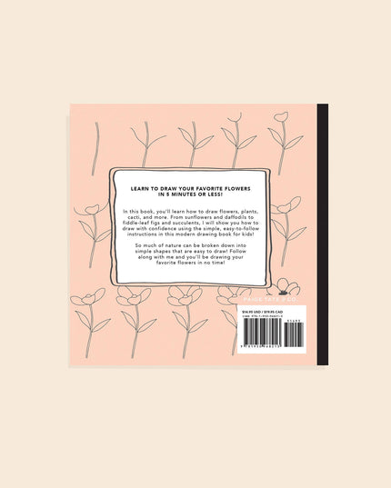Modern Flowers: A How to Draw Book for Kids