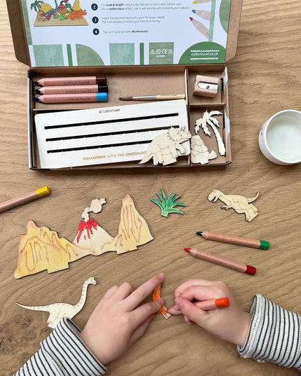 Lag Din Egen Dinosaurverden | DIY Dinosaur Hobbysett For Barn