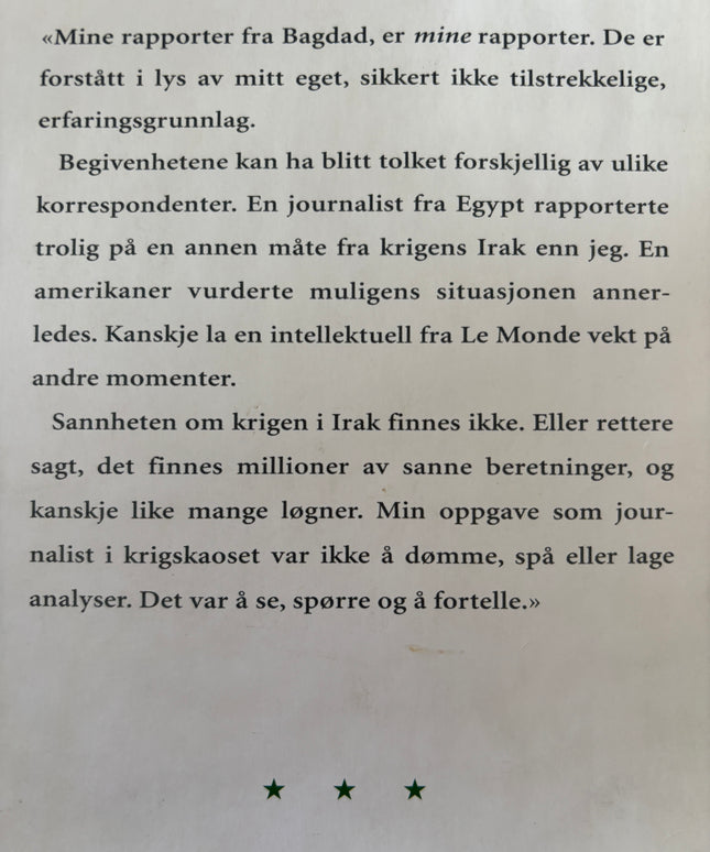 Seierstad, Åsne: 101 Hundre og en dag