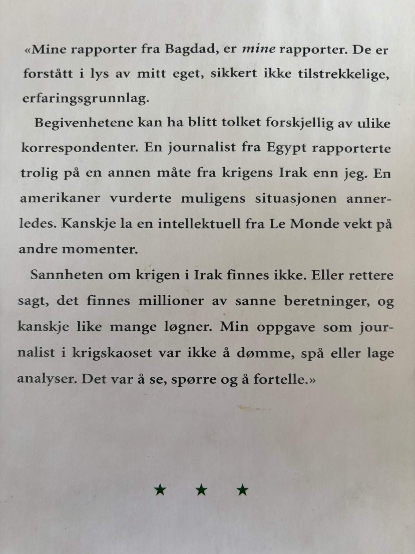 Seierstad, Åsne: 101 Hundre og en dag