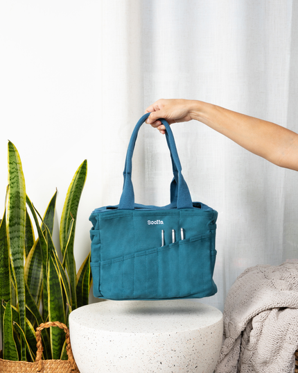 Forhåndsbestilling | Soolla Studio Artist Bag | Forest Green | Hobbyveske | Veske for Kreative Prosjekter