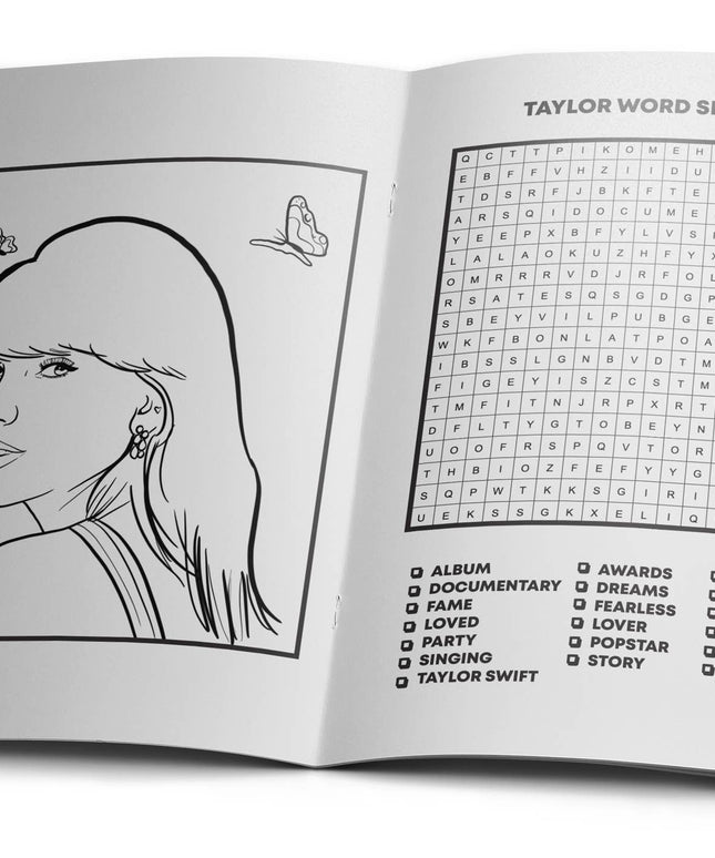 Taylor Activity Book A5