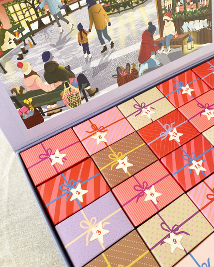 Puslespill Julekalender 1000 Brikker | Skate & Coffee