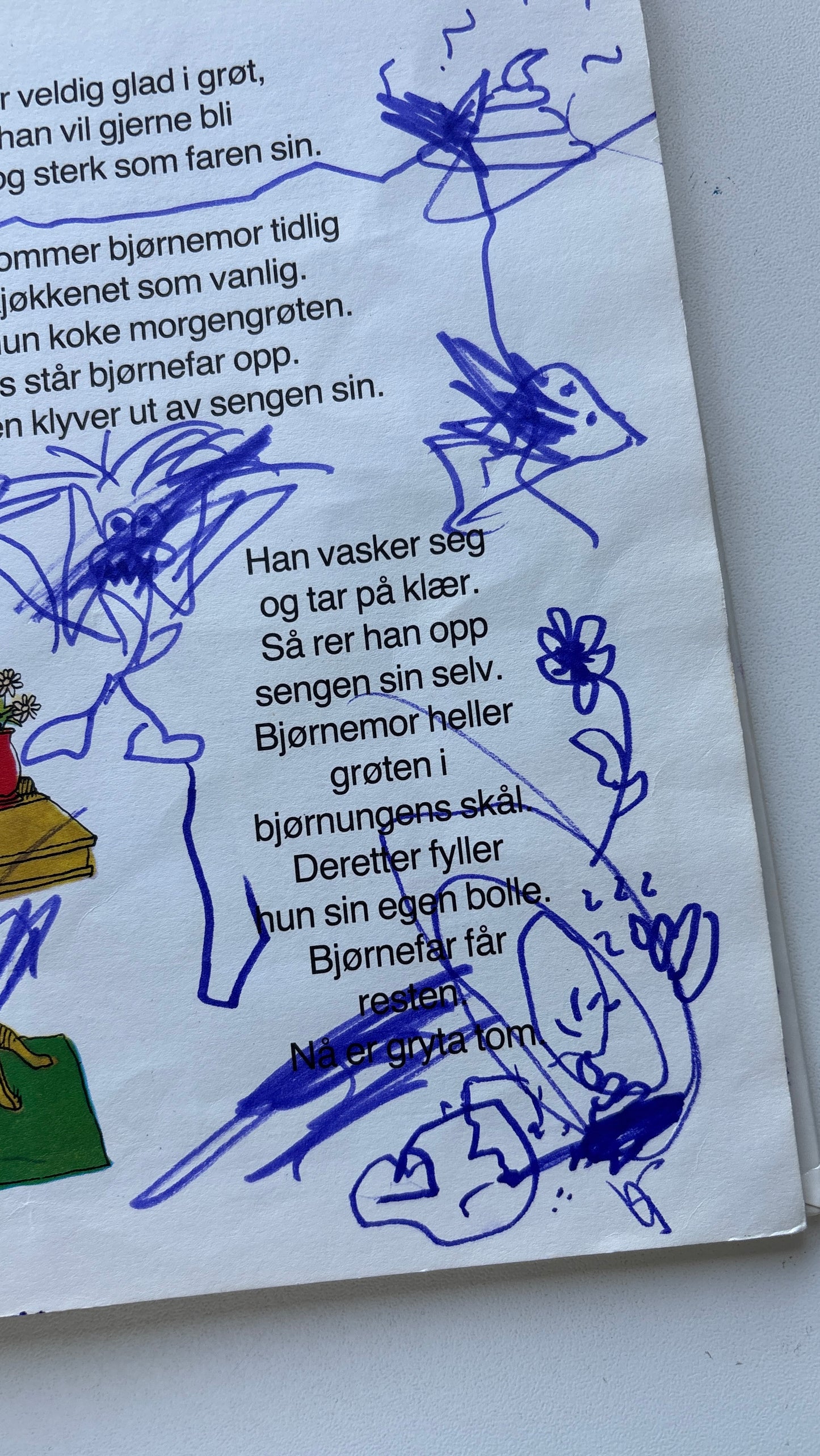 Scarry, Richard: Gullhår og de tre bjørnene