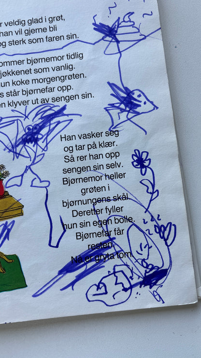 Scarry, Richard: Gullhår og de tre bjørnene