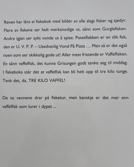 Rørvik, Bjørn F og Dybvig, Per: Vaffelfisken
