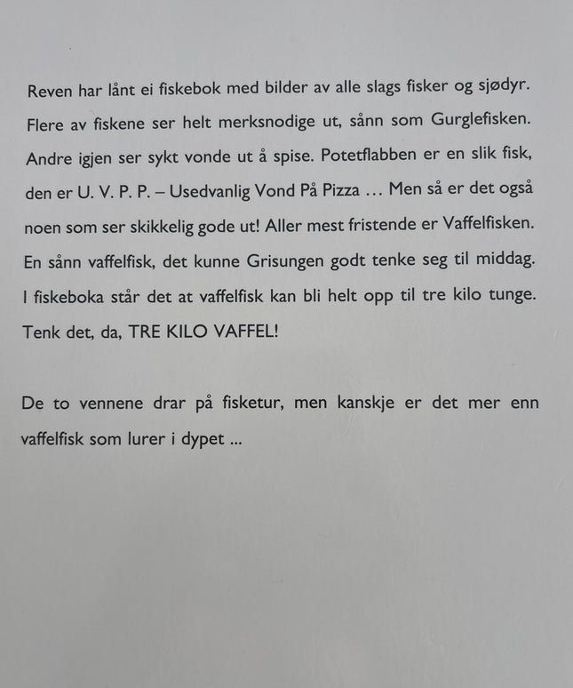 Rørvik, Bjørn F og Dybvig, Per: Vaffelfisken