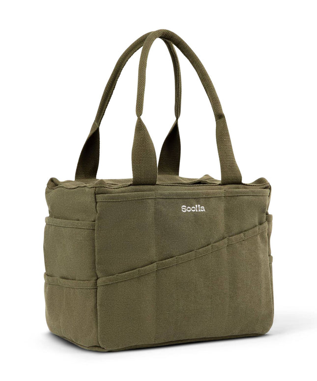 Forhåndsbestilling | Soolla Studio Artist Bag | Forest Green | Hobbyveske | Veske for Kreative Prosjekter