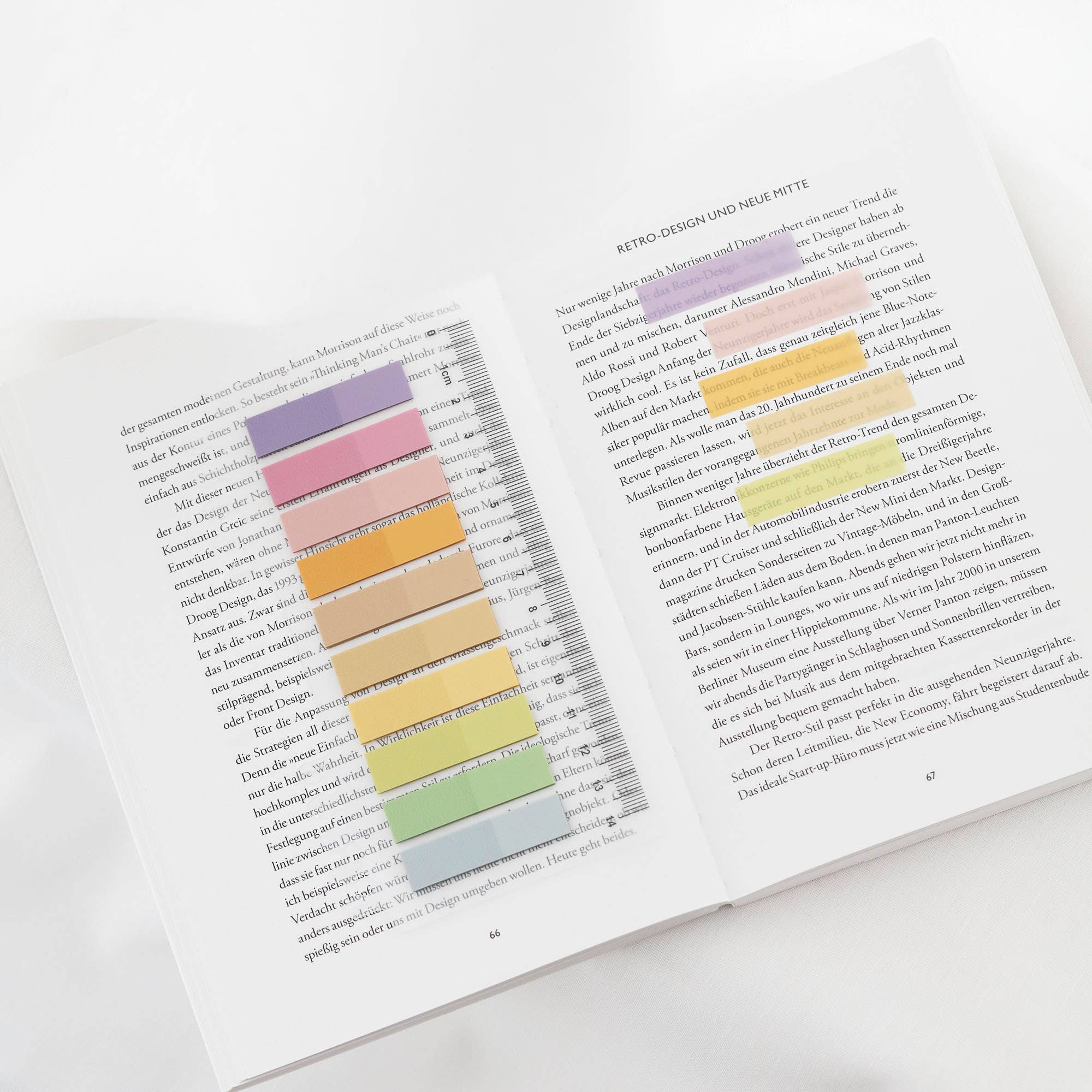 Pastel Ponies | Ordinate klistrelapper | Selvklebende notislapper | Sidemarkører | Indeksfaner